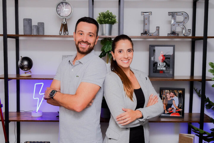 Patrícia Doneda e Léo Rodrigues, criadores da Sessão Mapa Itália