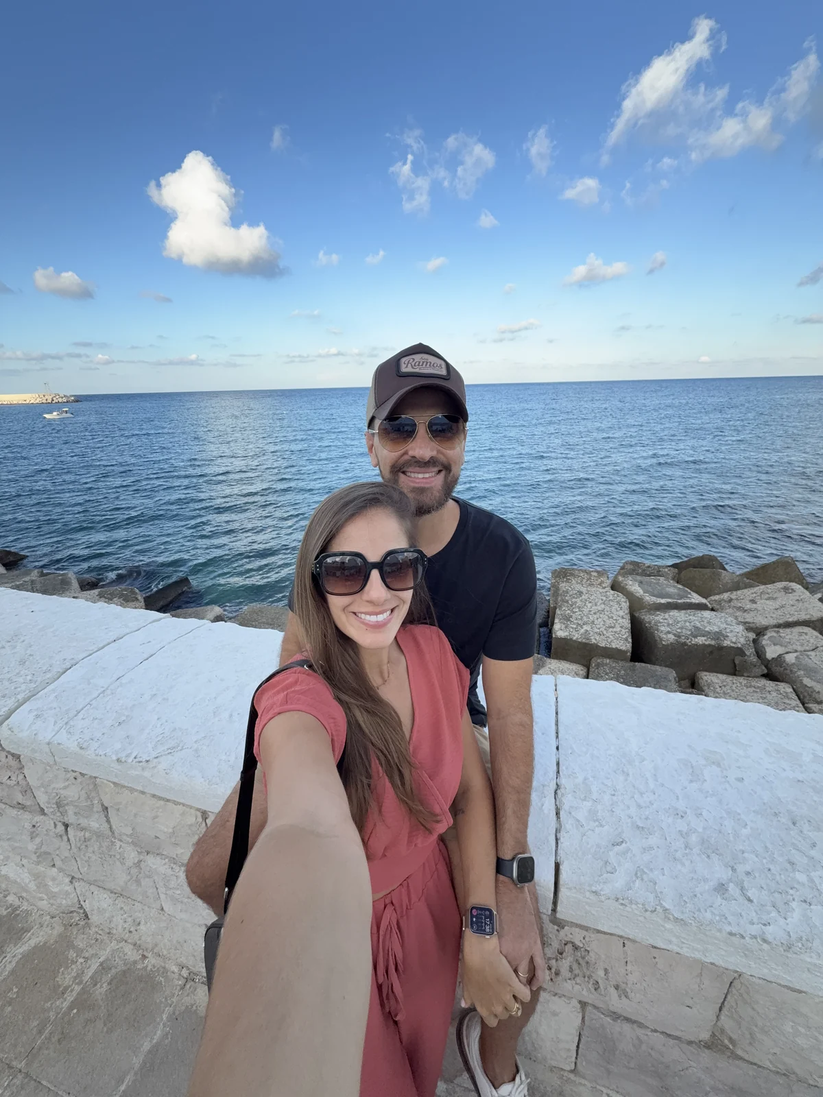 Patrícia e Léo vivendo na Itália